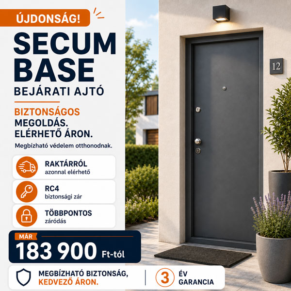 SECUM Biztonsági Bejárati Ajtó